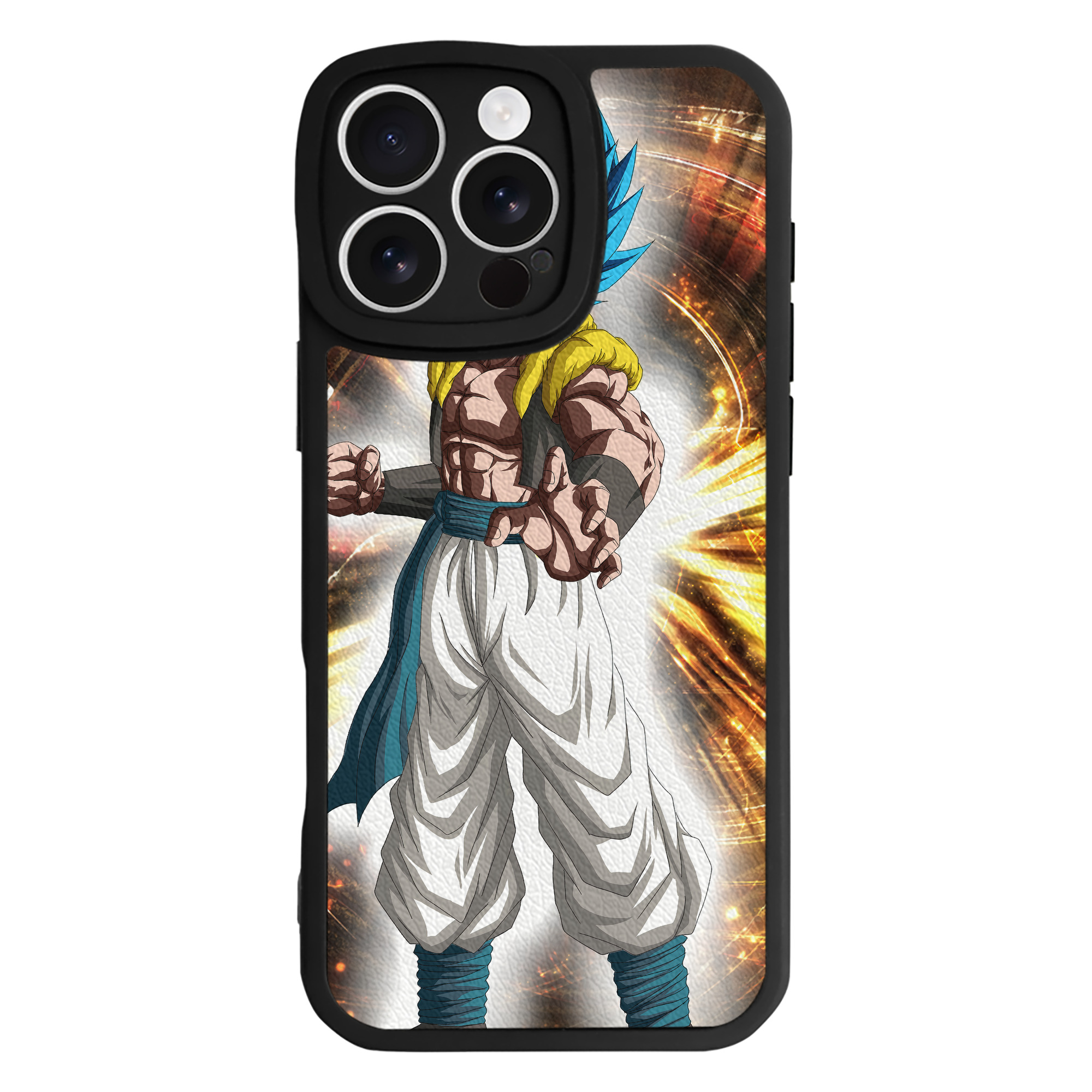 （画像用） ドラゴンボール DRAGON BALL 【iPhone 16シリーズ対応】シリコンスマホケース（レザー調） 材質：シリコン